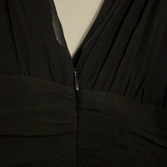 BCBG Paris sleeveless formal dress with bead details at the waistline. Sz 4 - Picture 8 of 11